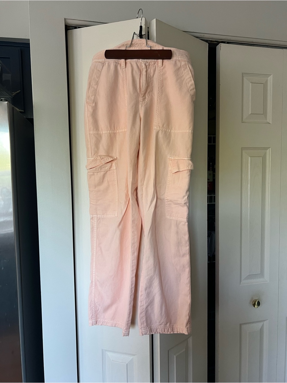 Peach Cargo Pants - American Eagle